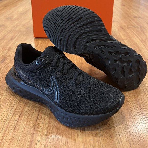 New Nike React Infinity Run Flyknit 3 Running Black (DH5392-005) Mens 12… - Picture 5 of 5